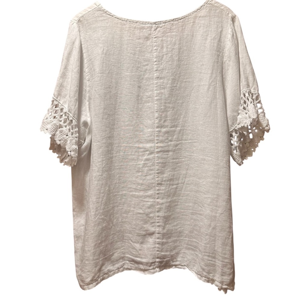 Lungo L’arno Crochet Women's Blouse - Picture 2 of 4
